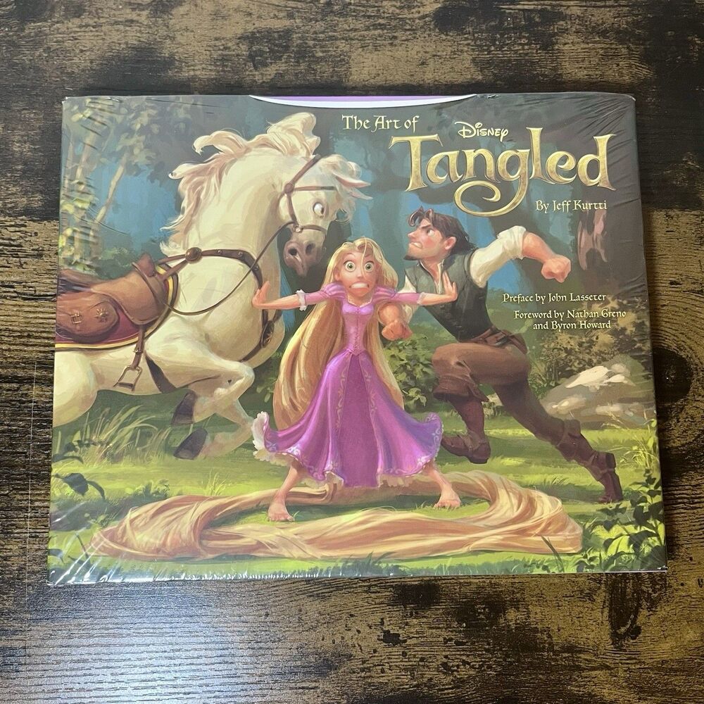 The Art of Disney Tangled Jeff Kurtti 2010 Hardcover New Sealed Shrink Wrap